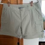 The North Face Women's cream Cargo Shorts Photo 0
