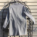 Adrianna Papell Women's white and black hounds tooth Striped dress Coat Large Photo 3