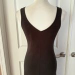 Elie Tahari Ribbed Knit A-Line Midi-Dress in Loden Photo 11