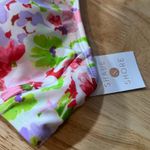 Shade & Shore Women's Floral Print Halter Bralette Bikini Top - Size XL - NWT Photo 3