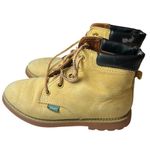 Esprit  | 6.5 | chamois suede utility boot hiking lug women Ankle Bootie leather Photo 1