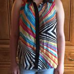 Peter Som  pyramid print black & white rain… Photo 0