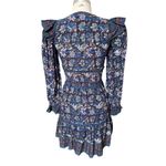 Sea New York Boho Noah Printed Cotton Short Dress Size 0 Photo 3