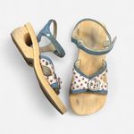 RARE Y2K Vintage Skechers Somethin’ Else Chunky Platform Cut out Buckle Sandals Wedges Heels Open Peep Toe Boho Beach Measurements in pics Blue Size 7 Photo 0