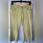 Lilly Pulitzer NEW  yellow green lime carpi jeans pants size 4 casual woman’s Photo 6