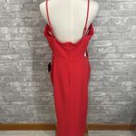 Lulu's Only the Good Times Red Sleeveless Cutout Midi Dress Size XL Photo 3