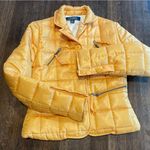 Millard Fillmore Yellow Puffer Jacket Photo 0