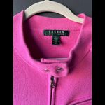 Lauren Ralph Lauren Hot Pink Sweater/ Jacket size Large Photo 1