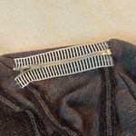 Mystree  Long Sleeve Wrap Drape Sweater Top Shirt Solid Gray Medium Casual Photo 5