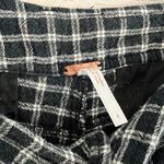 Free People  Windowpane Print Straight Leg Pants Size 4 Photo 3