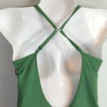 PINK - Victoria's Secret Active Green V-Neck Open Back Yoga Romper Size XS NWT Photo 5