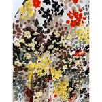 Laura Scott  Multicolored Floral Long Sleeve Button Up Blouse Size Extra Large Photo 4