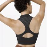 Lululemon high neck pullover sports bra zipper front padded Unleash Strength 4 Photo 11