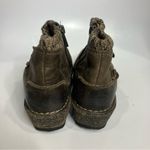 Aetrex Tessa sweater ankle boots brown leather women’s size 7.5 Photo 5