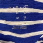 A New Day  || blue/white striped shirt Photo 3