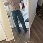 Ann Taylor  Dark Blue Straight Leg high waisted funky Jeans size 2 Photo 3