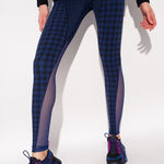 NWT Adidas x Ivy Park hounsdtooth leggings blue black Size XS Photo 0