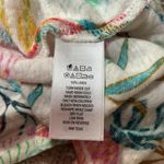 Cynthia Rowley Linen Tropical Leaf Print Halter Neck Tank Top Women's Medium Photo 5