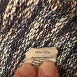 Madewell  Women's M Navy Blue Marled Knit Sweatshirt Dress Knee Length Photo 12