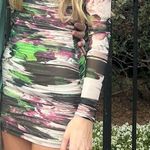 Revolve AFRM Darcie Dress in Abstract Paint Photo 2