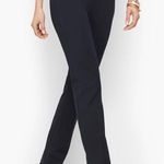 Talbots ✨ REFINED BI-STRETCH SIDE-ZIP STRAIGHT-LEG BLACK SZ 10P PANTS✨ Photo 0