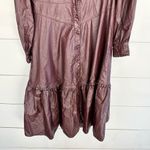 Nicholas Faux Leather Larisa Dress Flawed Size 4 Photo 2