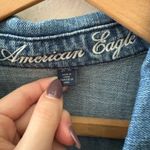 American Eagle  Navy Jean Jacket Photo 4