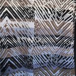 Nic+Zoe Black Stretch Animal Print Long Sleeve Open Cardigan Sweater Size XL Photo 6