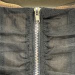 White Fox Boutique White Fox Mini Dress Black Tulle Strapless Ruched Party Cocktail Size L‎ Photo 11