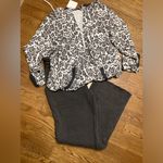 Michelle Mae half zip hoodie. Size Large Gray Photo 8