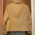 Talbots 100% Pure Camel Hair Lined Jacket Coat Horn Toggle Button Close-Petit 12 Photo 6