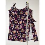 Lands' End Blackberry Jacobean Sweetheart Swim Dress O/P Swimsuit Sz 18 W… Photo 9