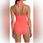 La Blanca Vibrant Coral One-Piece Swimsuit beach resort vacation summer size 8 Photo 4