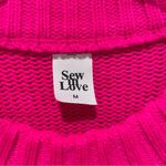Sew In Love Girls' Day Full Size Center Seam Sweater Pink Size Medium Photo 4