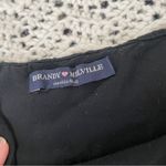 Brandy Melville  Tiered Relaxed Fit Sleeveless Tank Top Black (One Size) Photo 2