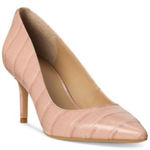 Ralph Lauren Lauren Lanette Crocodile Embossed Leather Pumps- Size 6.5 Photo 0