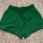 Green Women's Sweatshorts Size XS Photo 0