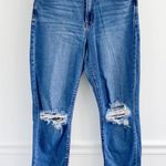 American Eagle High Rise Distressed Mom Jeans Photo 0