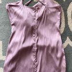 Nasty Gal Lilac Ruched Satin Cowl Neck Dress, Size 6 Photo 9