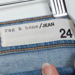 Rag and Bone  High‎ Rise Capri Raw Hem Denim Jeans Womens Size 24 Photo 3