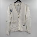 J.Crew  Heritage cotton relaxed cardigan with nautical embroidery Photo 8