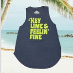 Hybrid Apparel Key Lime, Feelin Fine Tank Top Size XL Photo 3
