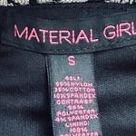 Material Girl  Dress Brooklyn Caviar Black Faux Leather Lace Cut Out Mini Small Photo 7