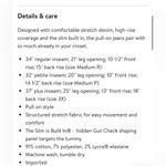 NWT Spanx Pull On Flare Jeans Midnight Shade Sz XS Petite Blue Photo 7