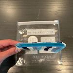 NWOT Island to East Side Blue and White Beaded Coin Purse Pouch Photo 7