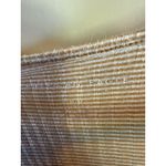 American Eagle Women's Striped Ribbed Henley Short Sleeve Top Tan Size M Photo 1