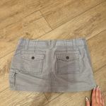 vintage MOSSIMO corduroy grey mini skirt size junior 9 (women 6) Photo 2