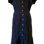 Vintage Womens Dress Large Cocktail 50s Pinup Classic Retro Formal Rockabilly Black Size M Photo 0