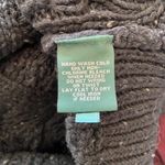 Ralph Lauren  Black Chunky Knit Shawl Turtleneck Sweater Size Large Photo 10