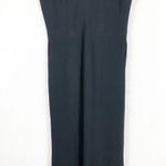 Dress the Population  Iris Slit Crepe Black Gown Maxi Dress Photo 8